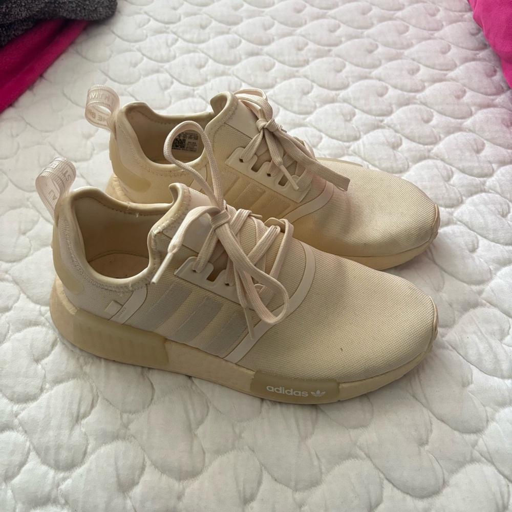 Adidas Cream NMD’s Sneakers